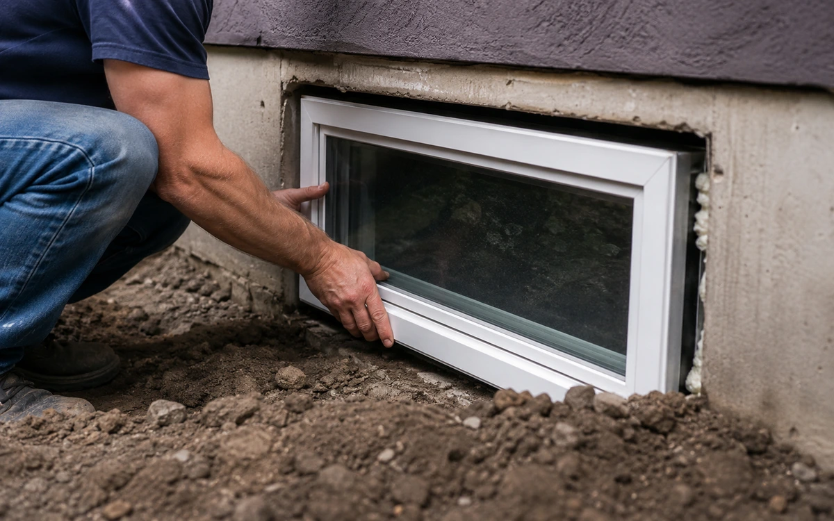 Basement window installers contractor